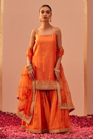 Sheetal Batra Yasmin Silk Chanderi Kurta Set