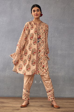 Badami Tarifa Printed Kurta & Pant Set 
