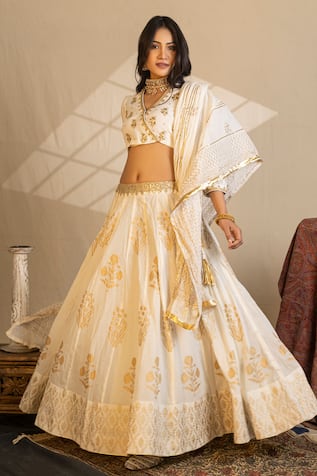 Designer Lehenga For Engagement | Punjaban Designer Boutique