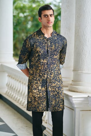 Infinity Cotton Printed Kurta 