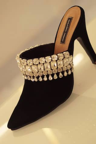 Designer 2024 studded heels