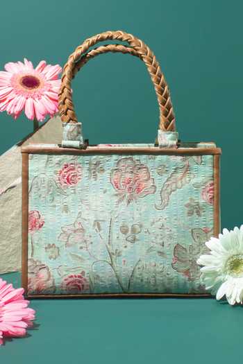 Amyra Wallflower Print Hand Bag 