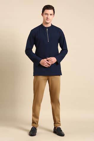 Full Sleeve Short Kurta For Kids