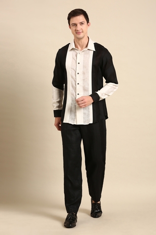 Mayank Modi - Men Linen Pant