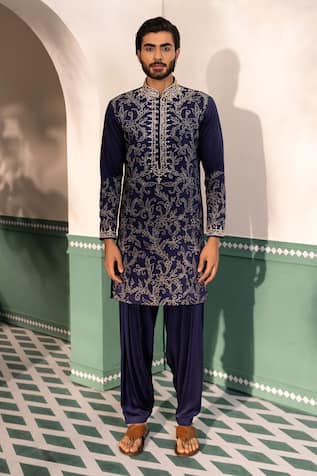 Shreyansh Designs Gul Floral Embroidered Kurta With Pant 