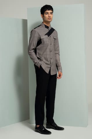 Grunge Echo Printed Shirt 