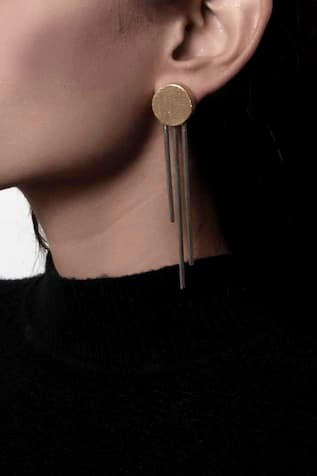 Geometric Statement Earrings 