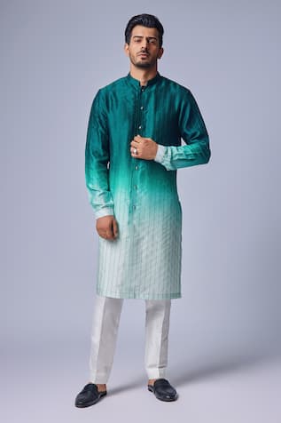 Chatenya Mittal Ombre Kurta & Pyjama Pant Set 