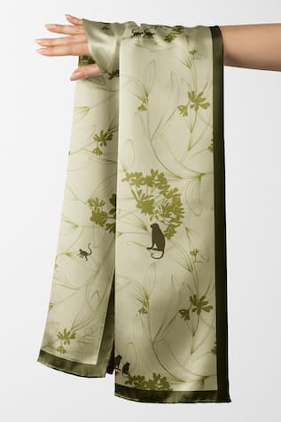 Silk Wild Serenade Stole 
