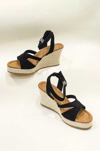The Alter Emily Cut-Out Strap Wedges 