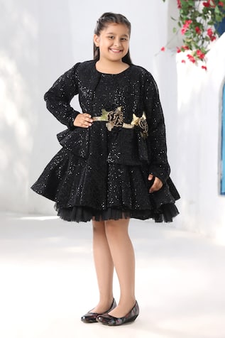 Ethnic fashion online - Black kids Kids Girls Dresses