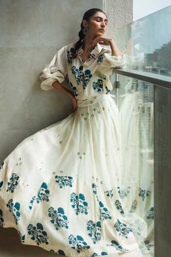 Shachi Sood Floral Print Shirt 