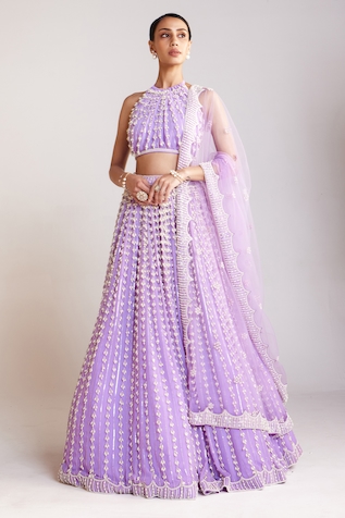 Shop Purple designer Lehenga Skirts for Women Online