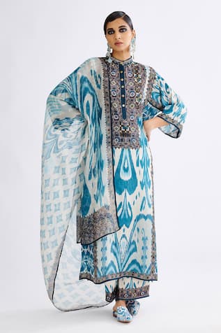 Behroom Floral Print Stole 
