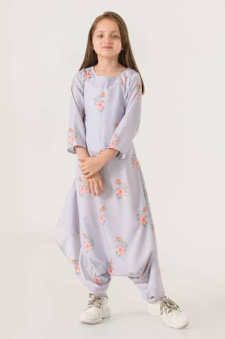 Printed Dhoti Jumpsuit 