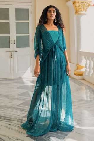 Shop Blue designer Dresses for Women Online