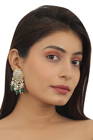 Bead Drop Dangler Earrings 