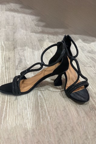 Beauty Stone Embellished Heels 