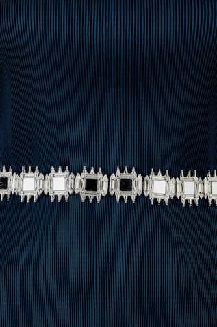 Fort Mirror Embellished Belt 