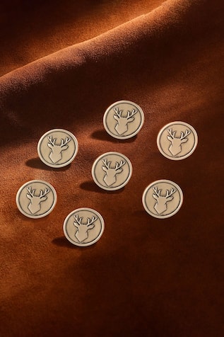 Imperial Stag Buttons - Set of 7 