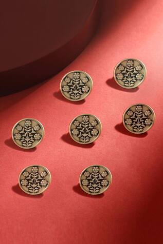 Eternal Garden Buttons - Set of 7 