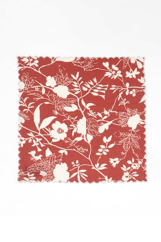 Baharbloom Floral Pattern 4 Pcs Napkin Set 