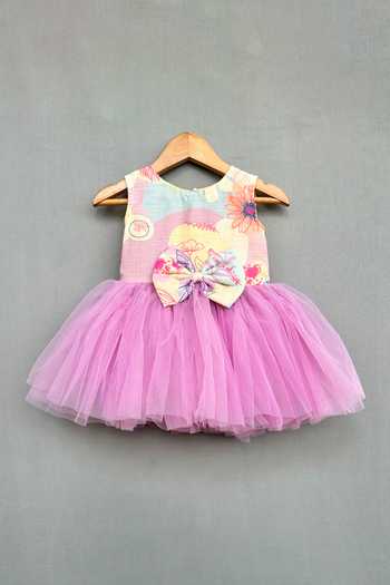 Label Neeti Floral Print Yoke Dress 