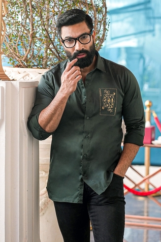 Avalipt Baazigar Hand Painted Shirt