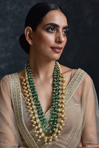 Jewellery Designer Saree 2024