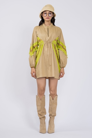 Buy Beige Dresses for Women by Encrustd Online