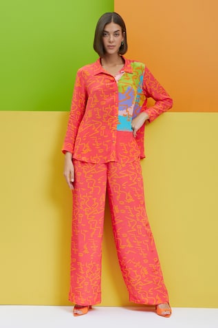 Buy online Floral Top Pants Set from western wear for Women by Mode  Connection for 1669 at 67 off  2023 Limeroadcom