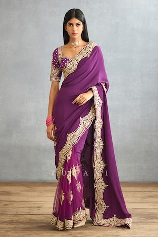 Torani Gul Rez Yuvani Dori Embroidered Saree 