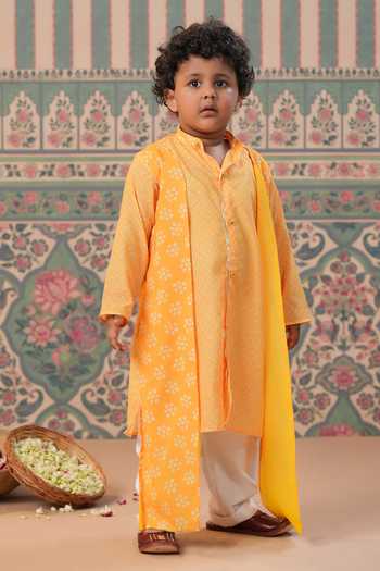 Cute Couture Bandej Print Kurta & Pant Set 