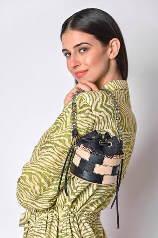 Cairo Upcycled Thread Embroidered Bag 