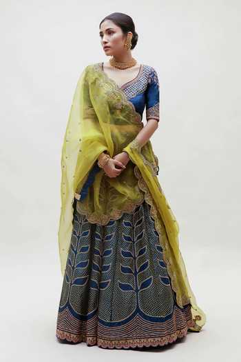 Naina Jain Bandhani Pattern Lehenga Set 