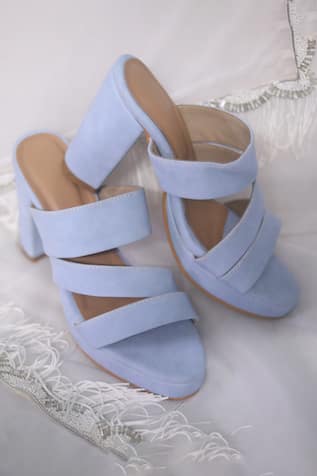 Deni Solid Block Heels 