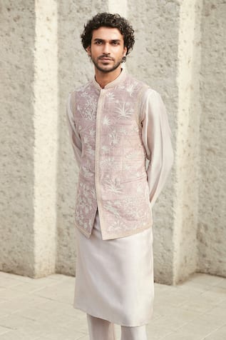 MATSYA Millennial Embroidered Jodhpuri Bundi 