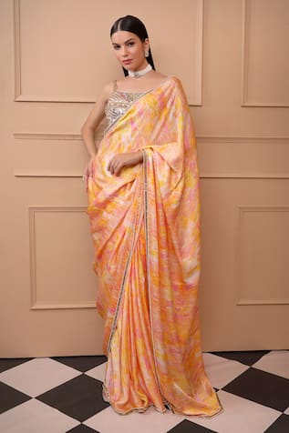 Laxmishriali Printed Saree With Blouse 