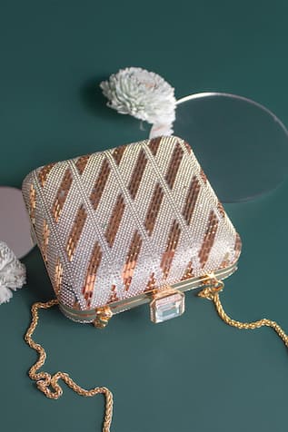Golden Rain Clutch 