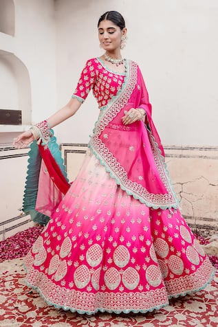 Surbhi Shah Embroidered Lehenga Set 