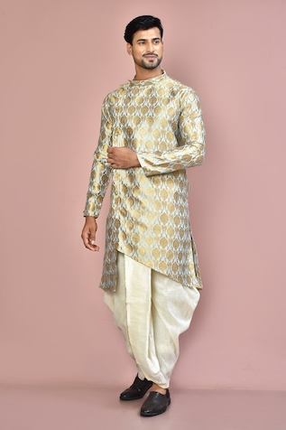 Arihant Rai Sinha Cotton Woven Kurta & Dhoti Pant Set