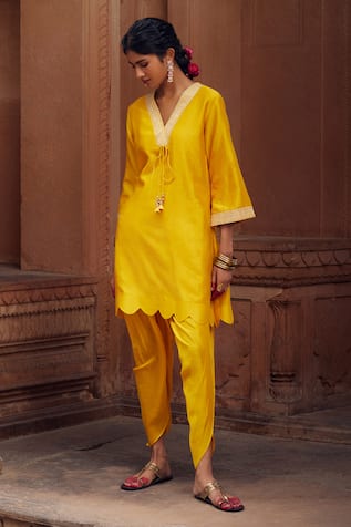 Seema Nanda Dua Kurta Tulip Pant Set 