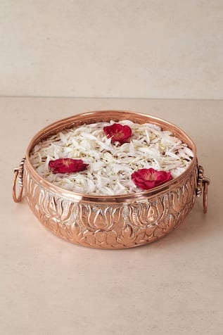 Heritage Pure Lotus Copper Urli 