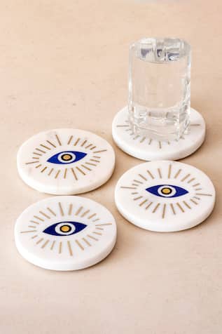 Evil Eye Coasters Set of 4 