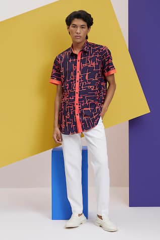 Nautanky Tahiti Printed Shirt 