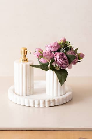 Pearly Bathroom Set Set of 3 