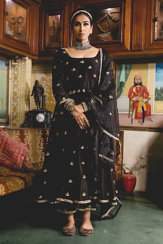 Gulabo Jaipur Chandni Gota Embroidered Anarkali Set 