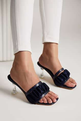 Meghan Ruffle Strap Heels 