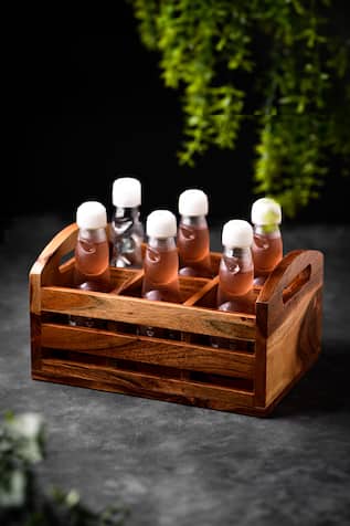 Two In One Flatware Organizer & Tea Glass Holder 