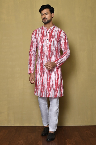 Arihant Rai Sinha Tie Dye Print Kurta Set